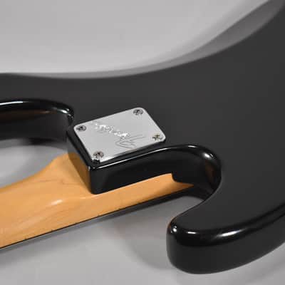 1997 Fender American Deluxe Precision Bass Black Finish w/OHSC image 13