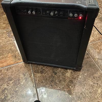Radio Shack MPS-50 - Black Electric Guitar Amplifier - 2 Channel Radioshack Amp MPS50 32-2046 image 1