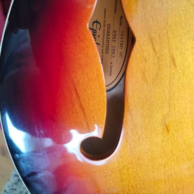 Epiphone Casino Reissue 1995 - 2004 - Vintage Sunburst image 10