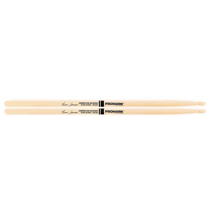 Pro-Mark TXJZW Hickory JZ "Jazz" Elvin Jones Wood Tip Drum Sticks image 1