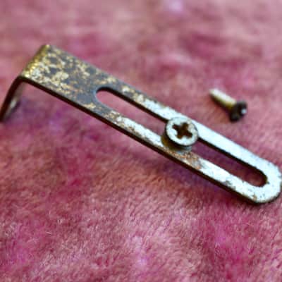 Vintage 1950's Gibson Les Paul Standard Pickguard Bracket Burst Goldtop 1959 image 8
