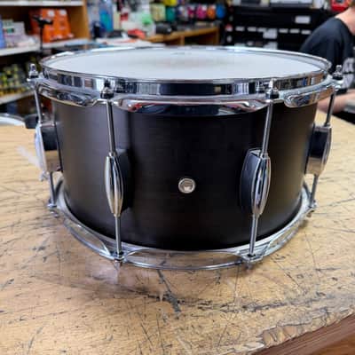 Used Pork Pie The Hip Pig 13"x7" Wood Snare Drum with Protection Racket Gig Bag Case image 7