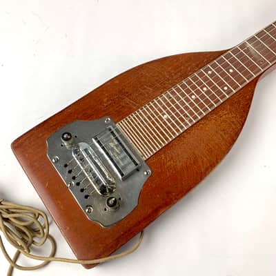 Electromuse Lap Steel 1940s - Natural original internal cable and case included! image 2