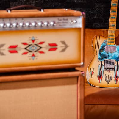 Fender & Two-Rock "Chimayo" Set - Custom Shop '52 Heavy Relic Masterbuilt Telecaster and Silver Sterling Signature image 3