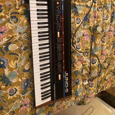 Roland Juno-6 61-Key Polyphonic Synthesizer 1982 - 1984 - Black Bild 3