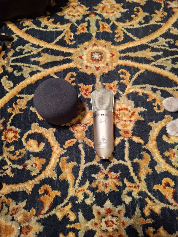 Behringer B-1 Large Diaphragm Cardioid Condenser Microphone 2001 - Present - Nickel image 1