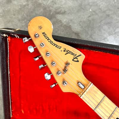 Fender Stratocaster c 1974 Sunburst original vintage USA strat 1973 3tsb image 9