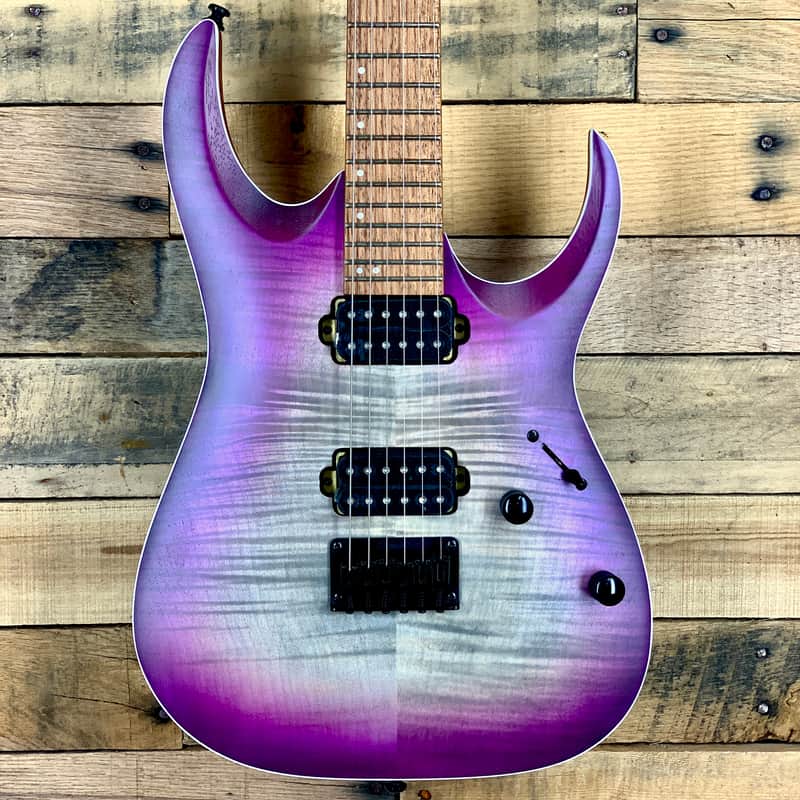 Ibanez RGA42FM TLF　EMGピックアップ搭載 Ibanez RGA42FM - Dragon Eye Burst Flat | Northeast Music Center Inc.