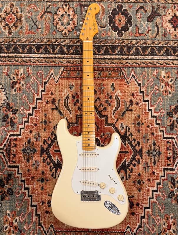Fender Lincoln Brewster Stratocaster 2024  Olympic Pearl