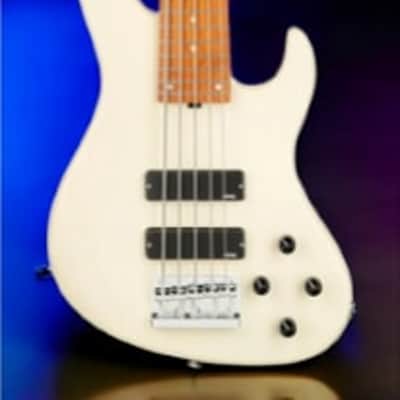 Sadowsky MetroExpress 5-String 24-Fret Modern Bass Roasted Maple Fingerboard 5-String Solid Olympic White image 2