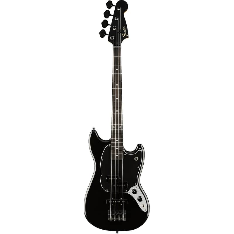 Fender FSR Blackout Mustang Bass image 1
