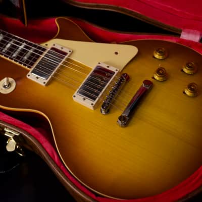 Gibson Custom Shop 1958 Les Paul Standard 2022 Iced Tea Burst image 12