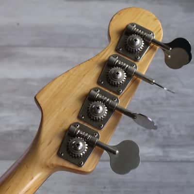 2006 Fender Japan AJB-65 Aerodyne Jazz Bass (Dolphin Grey) image 14