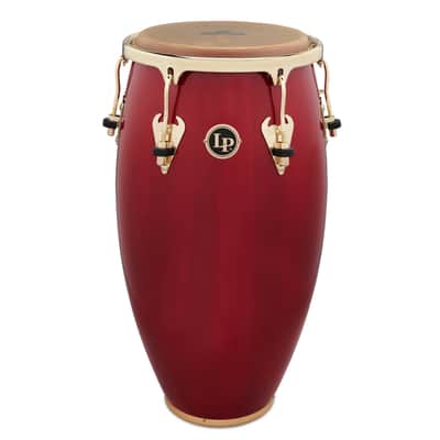 Latin Percussion LP Matador Conga Oak Red Gold, 11-3/4" (M752S-RW) image 3