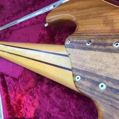 Beautiful Wal MK3 6-String Bass - Shedua Facings, Mahogany core, Indian Ebony fretboard - NICE! image 11