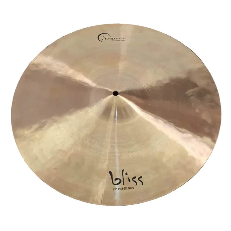 Used Dream Bliss Paper Thin Crash Cymbal 19" - Very Good image 1