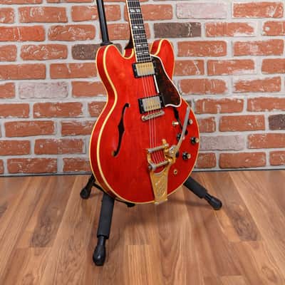Gibson ES-345TD Custom Cherry 1964 w/OHSC (Headstock Repair) image 3
