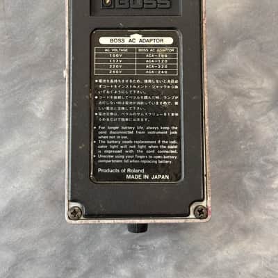 Boss BF-2 Flanger (Black Label) 1980 - 1984 - Purple image 3