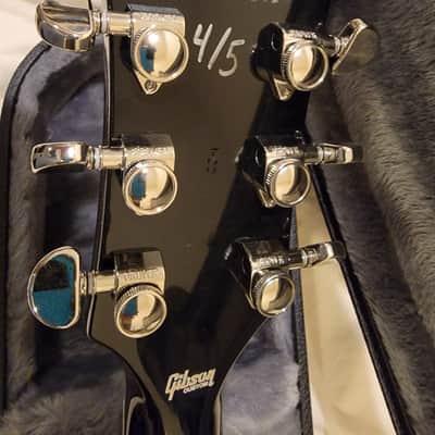 Gibson Les Paul Custom 4 of 5 2021 Vintage Holiday Green / Red Metal Flake image 8
