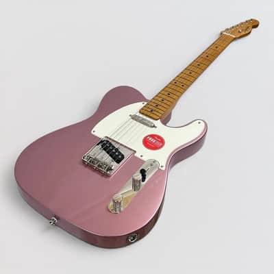 Fender Squier FSR Classic Vibe 50's Telecaster Electric Guitar - Burgundy Mist image 11