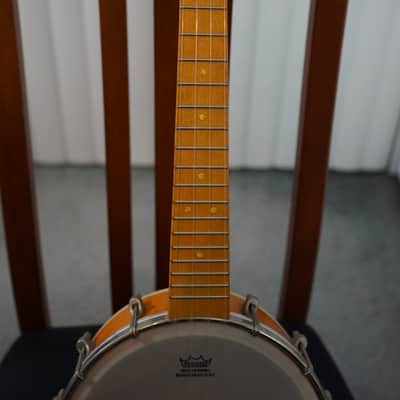 Gretsch Banjo Ukulele (Banjolele) Natural w/ Remo Head 2014 - Natural image 3