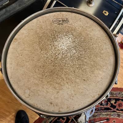 Ludwig 1965 Vintage Chicago Pioneer Blue/Grey Duco 3-Piece Drum Set w/ one stand( Snare), One Pedal (Speed Master), One Tom Bracket, & Faux Leather Snare Case image 6
