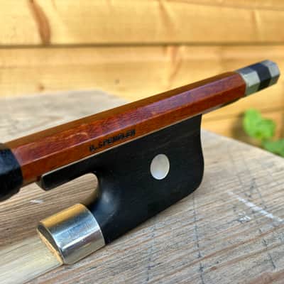 Double Bass French Bow - Rarer Flamed Pernambuco - Otto Spengler - Gawwjuss image 19