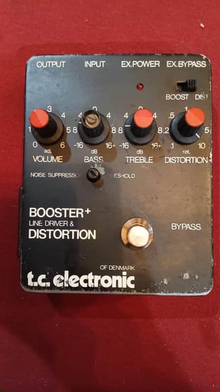 t.c. electronic Booster+ Distortion 激レア TC Electronic Booster+ Line Driver and Distortion | Reverb Canada