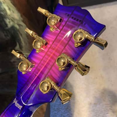 Rare Gibson Les Paul Custom Axcess Neon Burst 2024 - Bengal Burst image 20