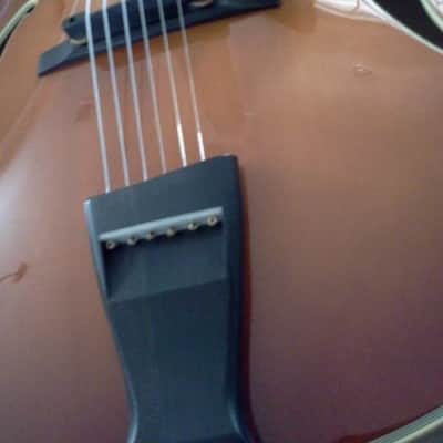 D'Aquisto DQ-NYE "New Yorker" Electric Jazz Guitar Almond Burst image 5