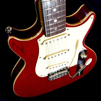 Strings & Things Custom Workshop BLUESCASTER III 1984 MEMPHIS CHERRYBURST. EXTREMELY RARE. image 9