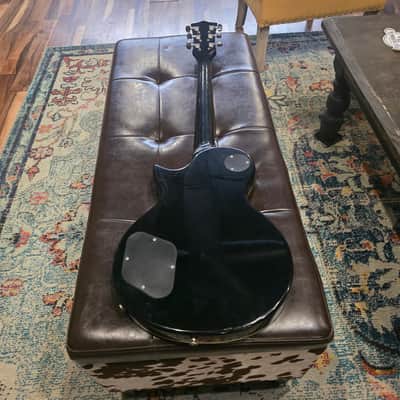 2000s Kay Vintage Series - K-LP - Singlecut - Black - w/ Hardshell Case image 12