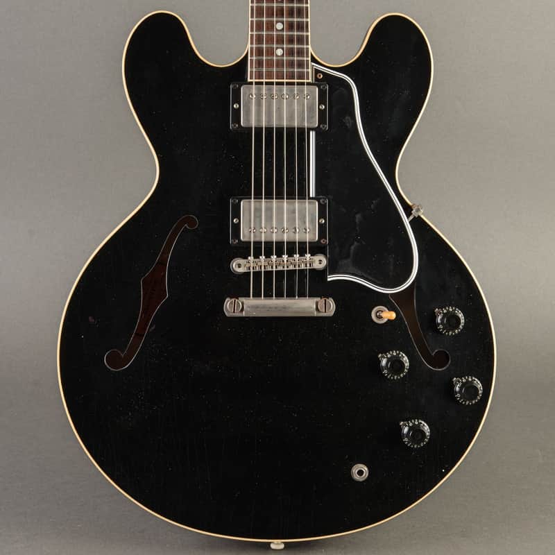 Gibson Custom Shop 1959 ES-335 Murphy Lab Prototype Ultra Light Aged 2022, Ebony image 1