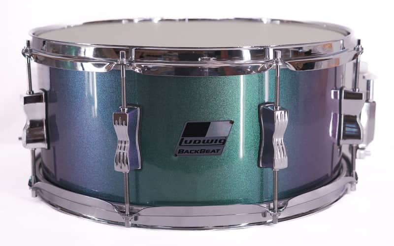 Ludwig BackBeat 14'' x 6.5'' Snare Drum - Pacific Mist image 1