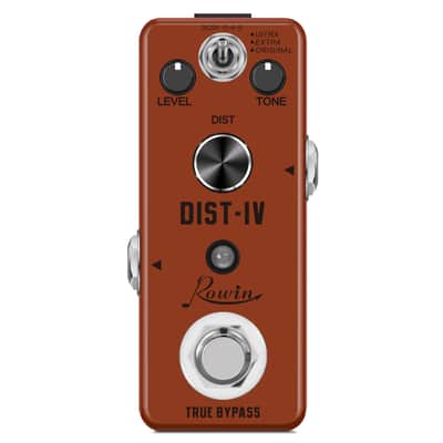 Rowin LEF301D Distortion Guitar Pedal True Bypass,price include the import duty to US buyer