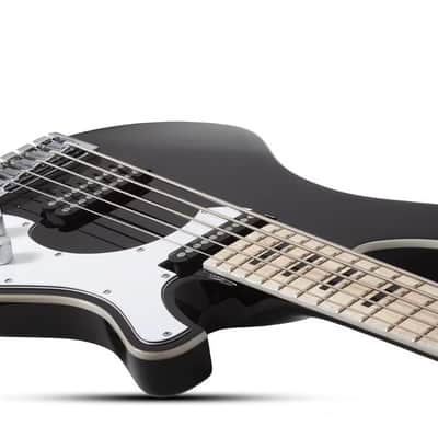 Schecter DIAMOND SERIES Stargazer-5 Gloss Black 5-String Electric Bass Guitar image 2