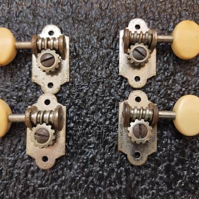 Vintage 1950's -60's Waverly Guitar Tuner - 3/Side - Bass or Treble Side - One Tuner image 1