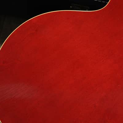 Minty! 2022 Gibson Custom Shop Murphy Lab '61 ES-335 Reissue Semi-Hollow Electric Guitar Ultra Light Aged Cherry + COA OHSC image 15