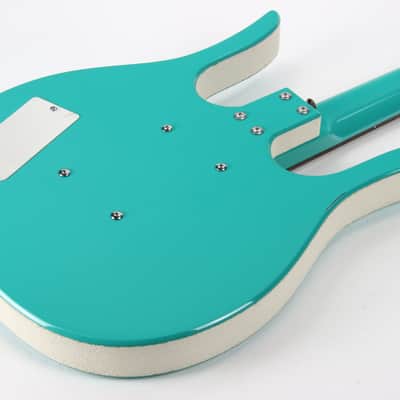 1995 Jerry Jones Neptune Longhorn Baritone Bass VI 6-String Guitar - SEA FOAM GREEN! image 19