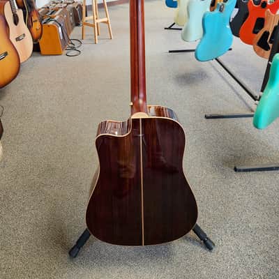 Used 2024 Zager ZAD900CE AURA Pro Series Acoustic-Electric Guitar - Vintage Cherry Sunburst w/ Zager Case image 10