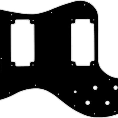 WD Custom Pickguard For Left Hand Peavey T-40 #01 Black