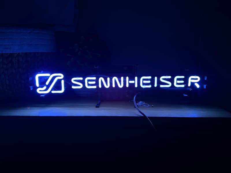 Sennheiser Neon Sign Early 2000s image 1