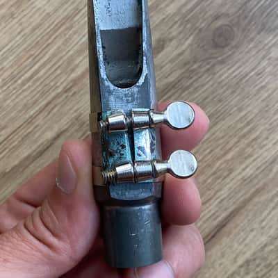 Vintage Dukoff Miami Silverite Metal Alto D7 Saxophone Mouthpiece image 12