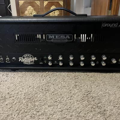 Mesa Boogie Dual rectifier rev G ground zero modded 1999 - Black image 3