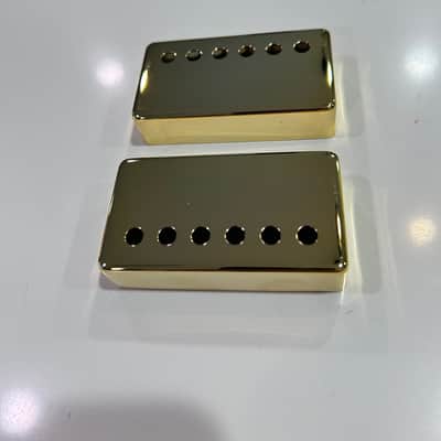Vintage Spec '59 PAF Gold Humbucker Covers For Gibson Style Pickups image 1