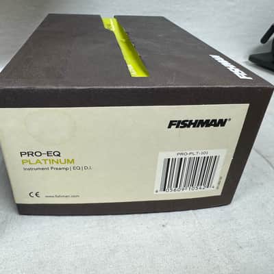 Fishman Pro-EQ Platinum Instrument Preamp EQ equalizer DI Pedal with Box image 2