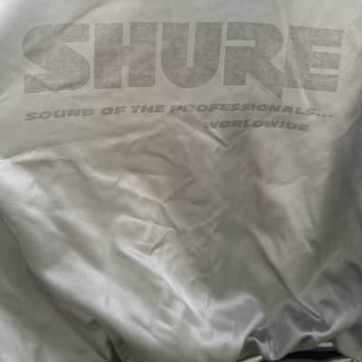 Vintage Shure Brothers Microphone Silver Bomber Jacket size XL 1970s 1980s Very Rare - FREE SHIPPING! image 8