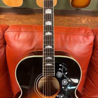 1990 Gibson J-200 Vintage Sunburst image 8
