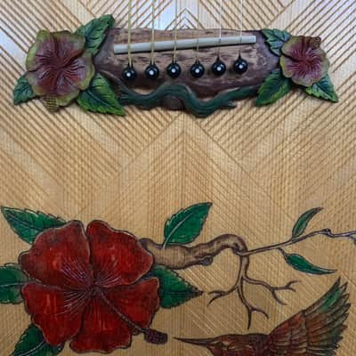 Blueberry Baritone Acoustic Guitar - Handmade and Build to Order image 15