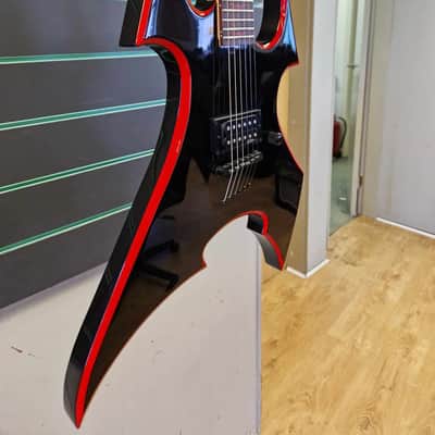 B.C.Rich ‘Avenge Son Of The Beast’ Onyx with Red Bevels 2013 Electric Guitar image 2